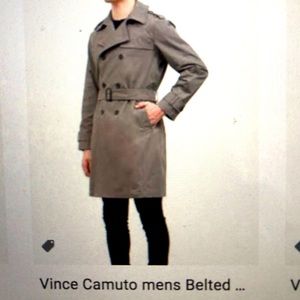 Vince Camuto Dbl Breast Trench -NWT